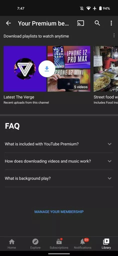 vyhody clenstvi FAQ