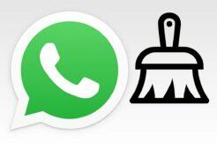 WhatsApp správa úložiště