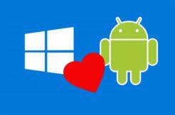 Windows 10 android aplikace