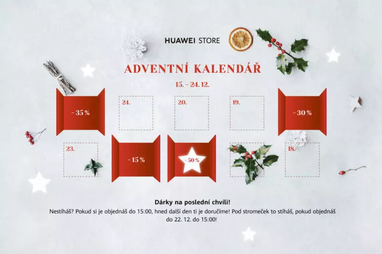 Adventni kalendar pod stromeček Adventni kalendar pod stromeček