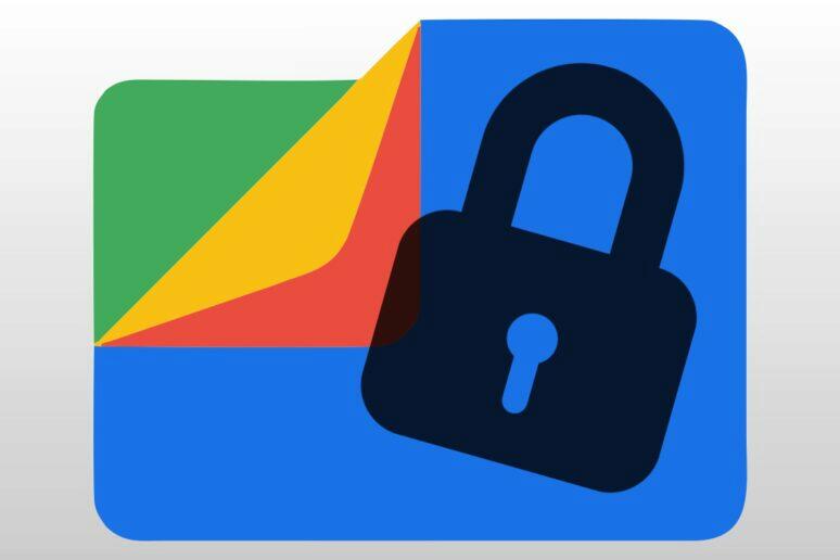 Bezpečná složka Google Files