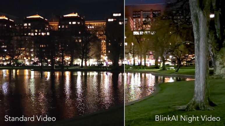 BlinkAI Night Video Demo on Xiaomi Mi 11