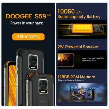 Doogee S59 Pro oficiálně