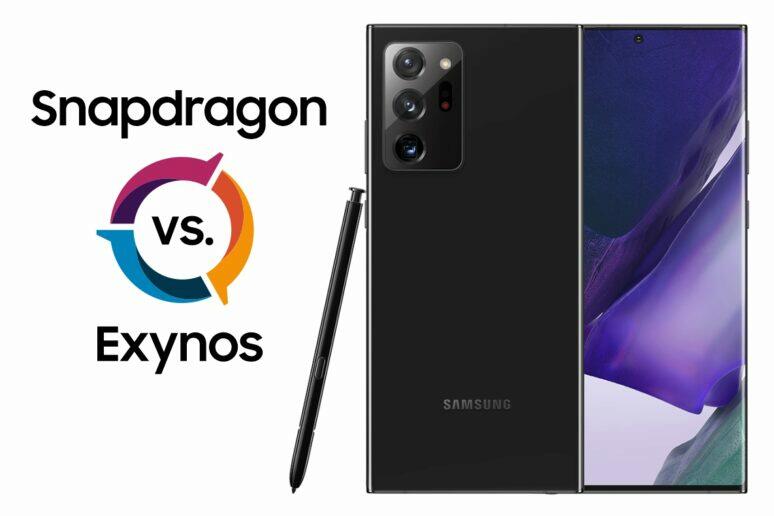 Galaxy Note20 Ultra Snapdragon Exynos focení