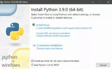 google fotky stažené složky Python instalace 2