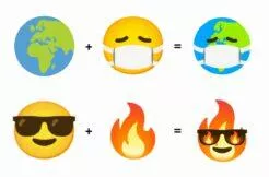 nové kombinace Emoji Kitchen