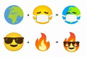 nové kombinace Emoji Kitchen