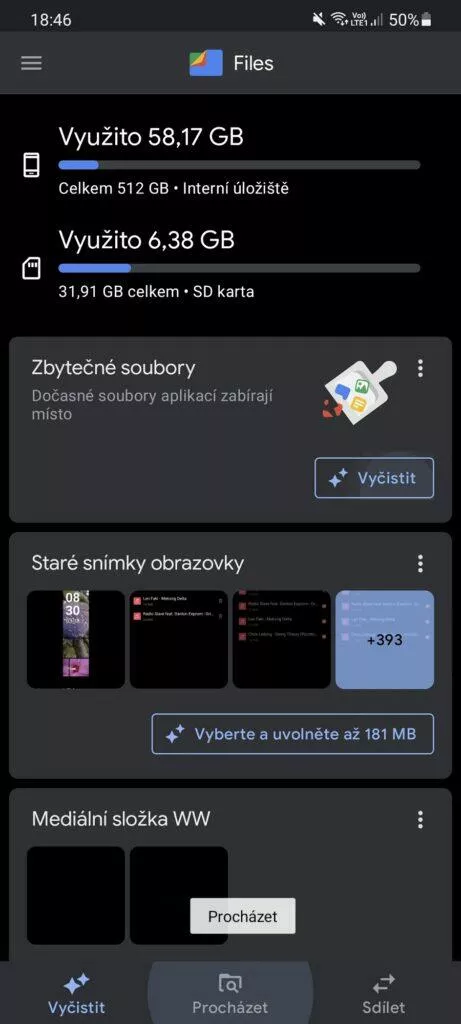 procházet