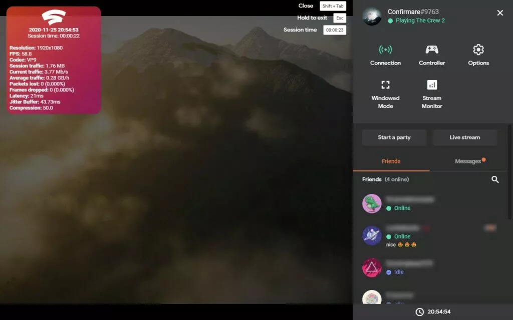 rozšíření stadia enhanced informační okénko
