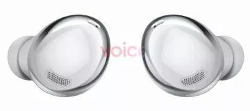 Samsung Galaxy Buds Pro obrázky stříbrná sluchátka