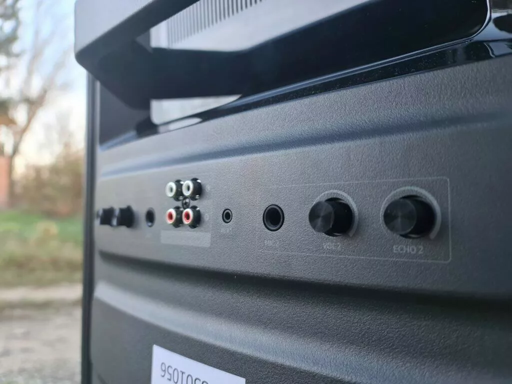 Samsung MX-T70 vstupy mikrofony