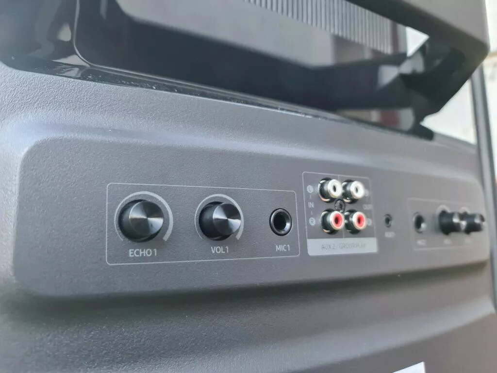 Samsung MX-T70 vstupy nástroje