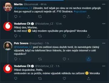 výpadek internetu Vodafone UPC Twitter výpadek internetu Vodafone UPC Twitter