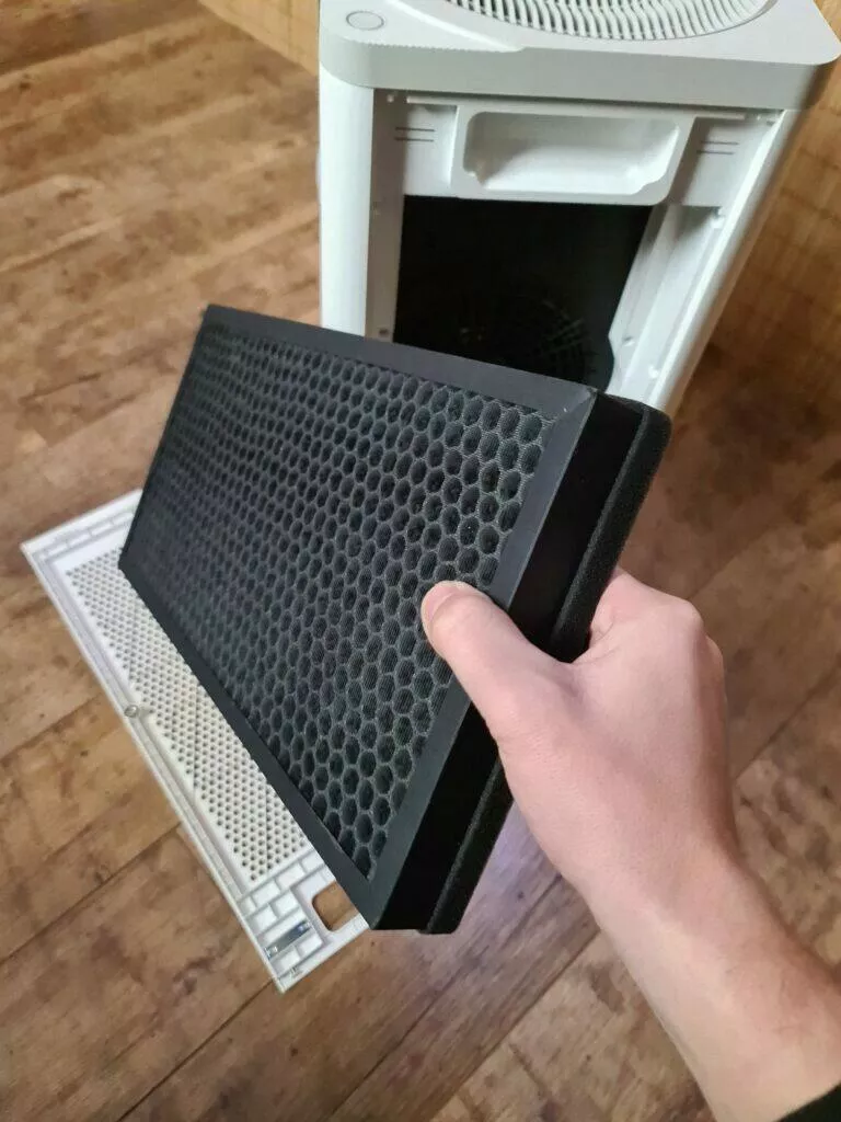 výška filtr