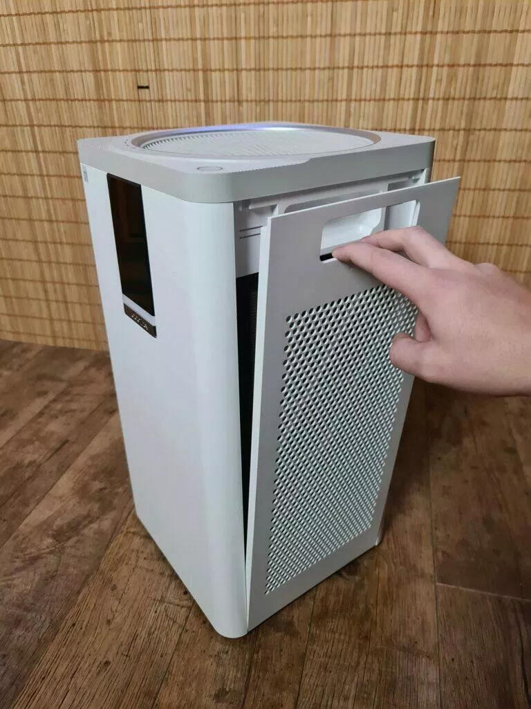 výška otevírání krytu