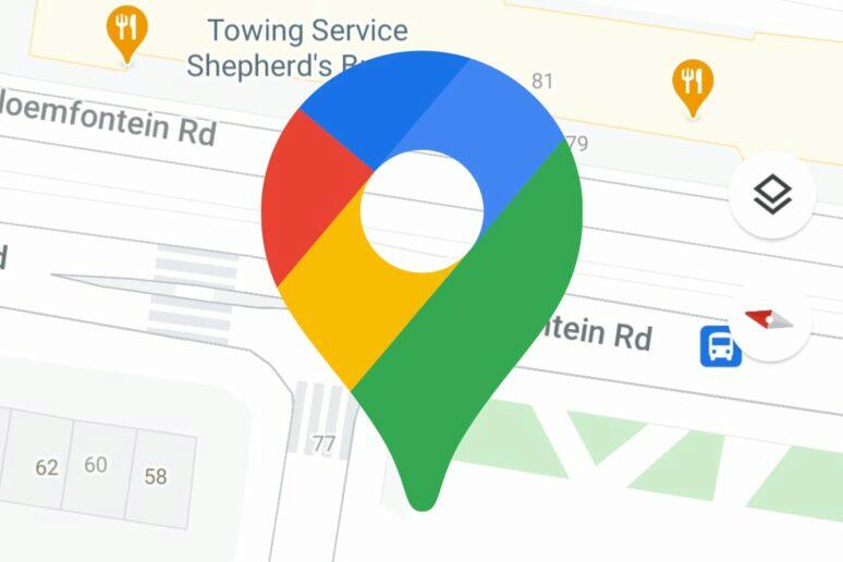 Google Mapy detaily ulic chodníků