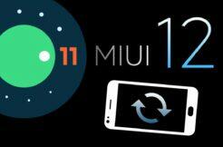 MIUI 12 Android 11 aktualizace