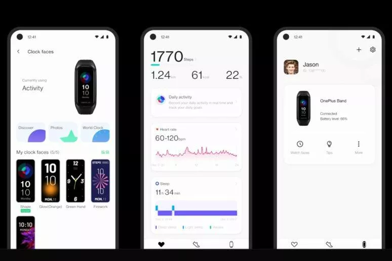 nová aplikace OnePlus Health