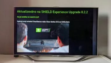 nvidia shield tv aktualizace