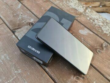 Samsung Galaxy S21 Ultra balení krabička