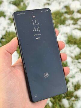 Samsung Galaxy S21 Ultra výška displej