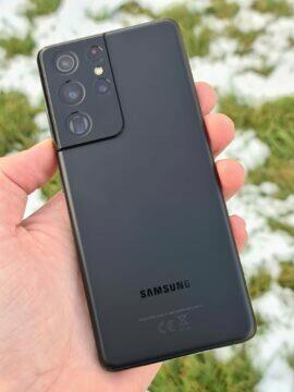 Samsung Galaxy S21 Ultra výška záda