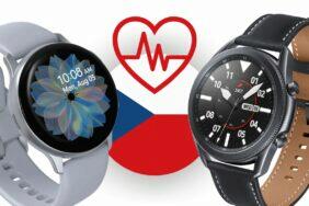 Samsung Galaxy Watch3 Active2 EKG tlakoměr ČR