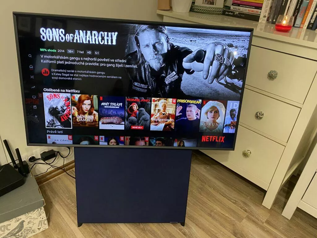 samsung sero tv recenze