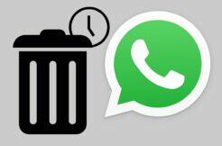 WhatsApp automatické odstraňování zpráv