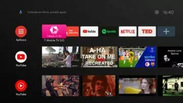 XIaomi Mi TV Stick Android TV 9 hlavní menu