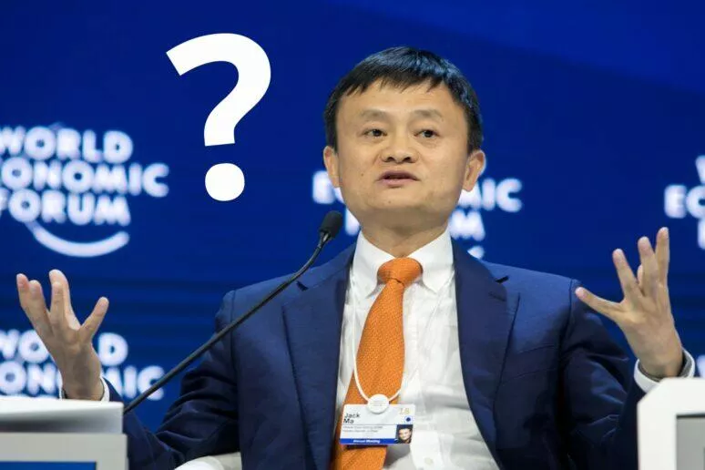Zakladatel Alibaba Group Jack Ma zmizel Zakladatel Alibaba Group Jack Ma zmizel