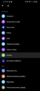 Android 11 jak zapnout vypnout messenger bubliny