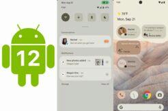 Android 12 změna vzhledu