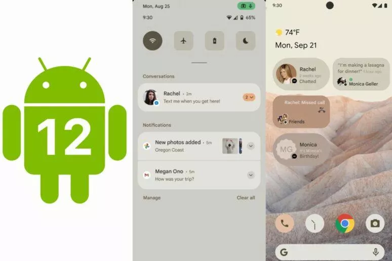 Android 12 změna vzhledu Android 12 změna vzhledu