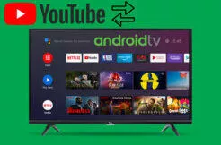 android tv přepínání youtube účtů