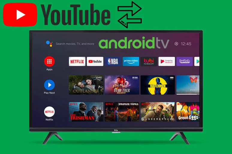 android tv přepínání youtube účtů