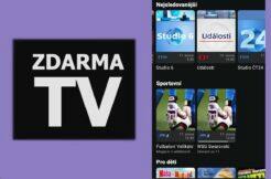 aplikace Zdarma TV