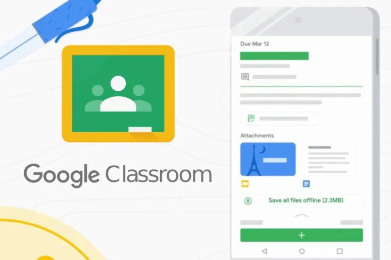 Google Classroom offline mód