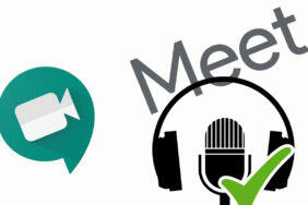 Google Meet zkontroluje audio a video před připojením