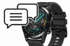 Huawei Watch GT 2 odpovídání na SMS