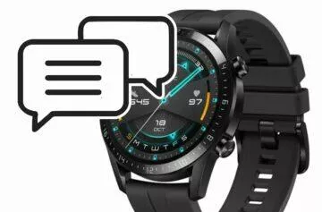 Huawei Watch GT 2 odpovídání na SMS
