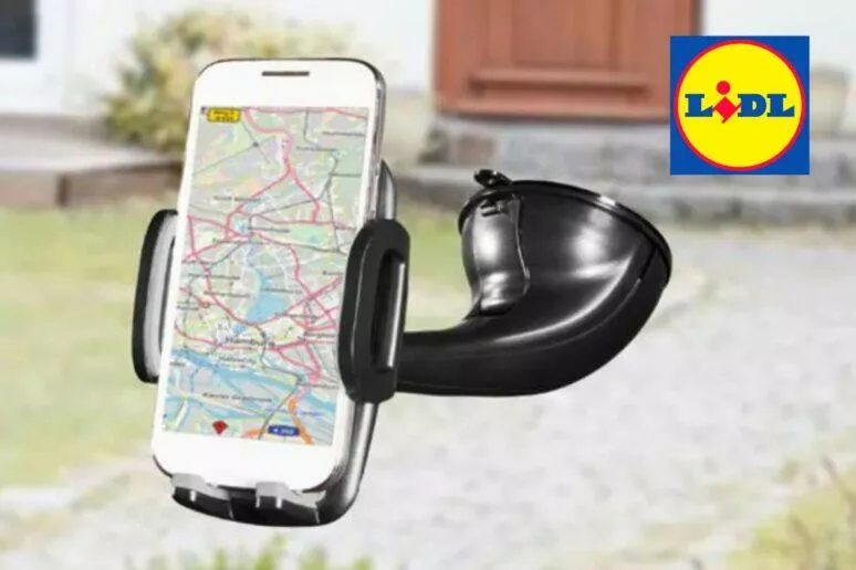 LIDL nabíjecí držák mobilu Silvercrest