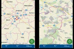 MapFactor Navigator zobrazení hranic okresů