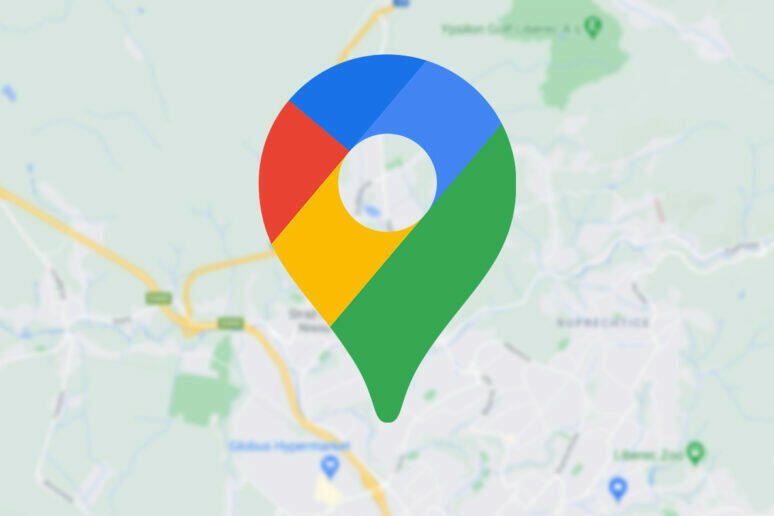 nové ui google mapy