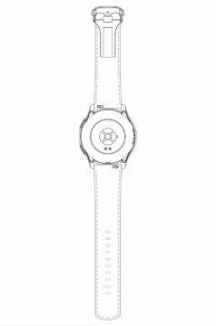 OnePlus Watch formální verze zadní strana
