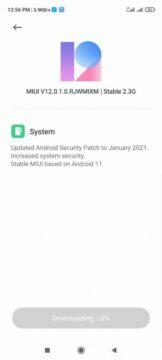 Redmi Note 9S dostává Android 11