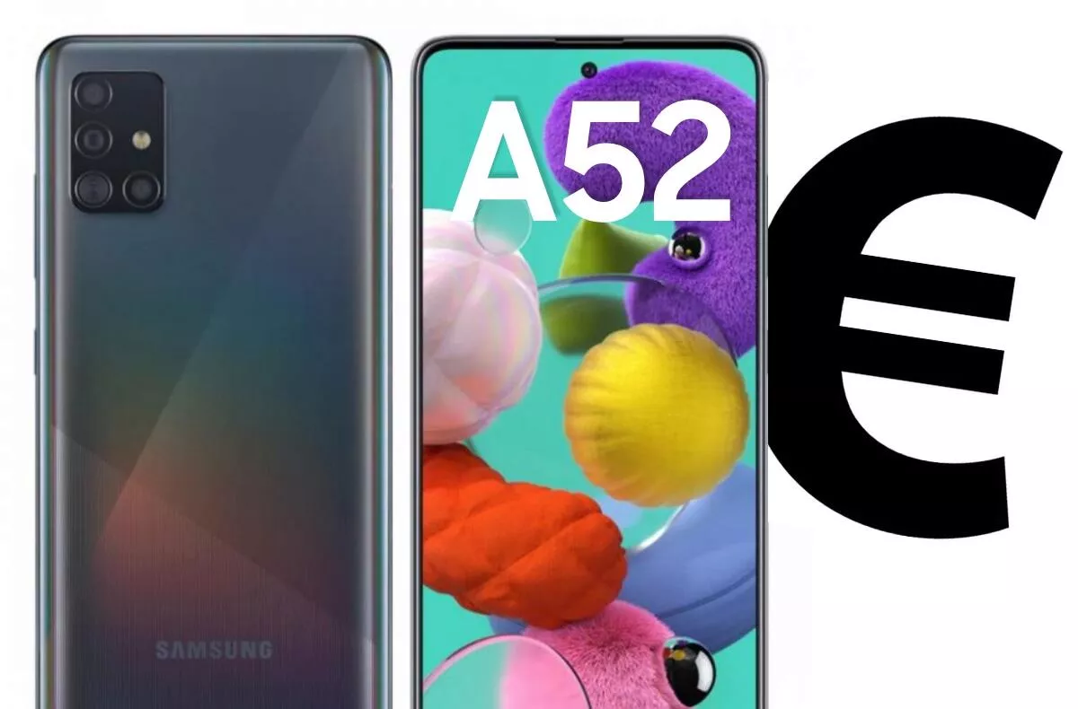 samsung galaxy a52 cena