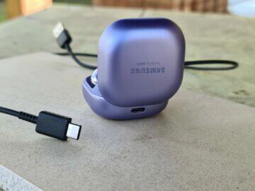 Samsung Galaxy Buds Pro baterie nabíjení pouzdro