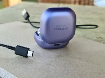 Samsung Galaxy Buds Pro baterie nabíjení pouzdro