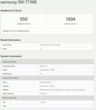 samsung galaxy tab s7 lite snapdragon 750g